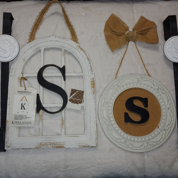 NWT 4 piece S Monogram home decor.  New with tag.  OBO - Picture 5 of 12